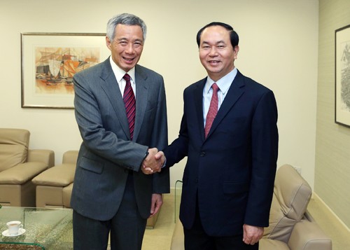 Bộ trưởng Bộ Công an Trần Đại Quang thăm chính thức Singapore  - ảnh 1